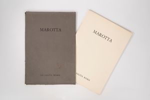 GINO MAROTTA : Gino Marotta  - Asta Grafica Internazionale e Multipli d'Autore - Associazione Nazionale - Case d'Asta italiane