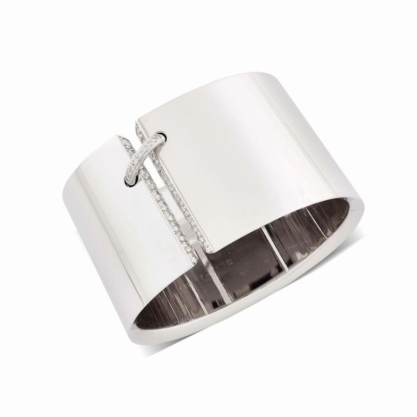 CHAUMET : CHAUMET BRACCIALE RIGIDO COLLEZIONE LIENS  - Asta GIOIELLI - Associazione Nazionale - Case d'Asta italiane