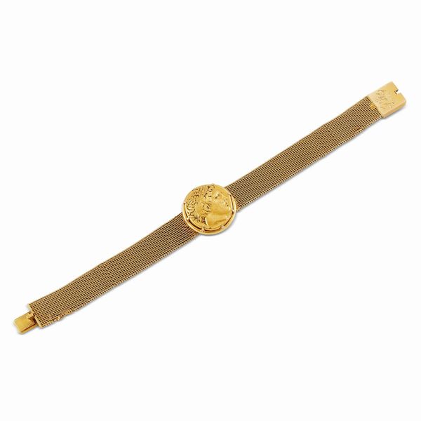 BRACCIALE CON MONETA  - Asta GIOIELLI - Associazione Nazionale - Case d'Asta italiane