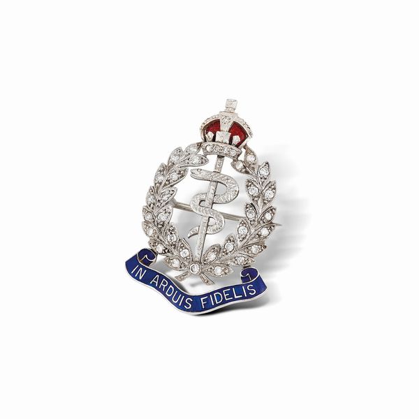 SPILLA REGIMENTAL  - Asta GIOIELLI - Associazione Nazionale - Case d'Asta italiane