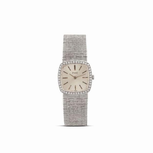 PIAGET LADY REF. 9535 A6 ORO BIANCO  - Asta GIOIELLI - Associazione Nazionale - Case d'Asta italiane