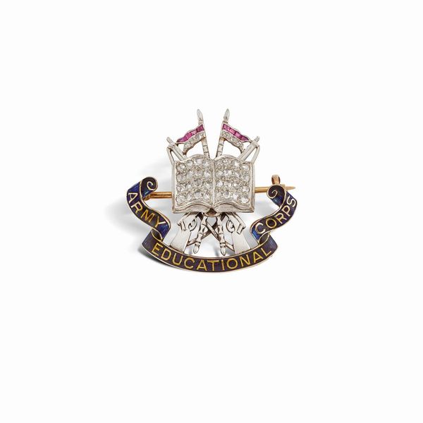 SPILLA REGIMENTAL  - Asta GIOIELLI - Associazione Nazionale - Case d'Asta italiane