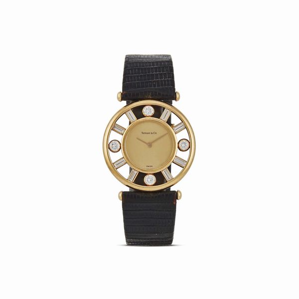 Tiffany & Co : TIFFANY & CO. PALOMA PICASSO OROLOGIO IN ORO E DIAMANTI ANNO 1984  - Asta GIOIELLI - Associazione Nazionale - Case d'Asta italiane