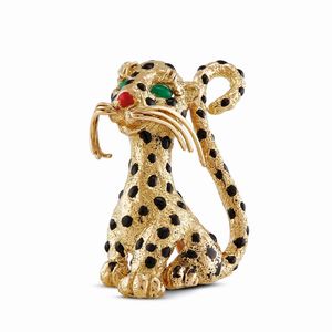 Van Cleef & Arpels - VAN CLEEF & ARPELS SPILLA A FORMA DI LEOPARDO