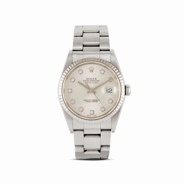 ROLEX : ROLEX DATEJUST REF. 16234 N. P8354XX ANNO 2000  - Asta OROLOGI - Associazione Nazionale - Case d'Asta italiane