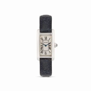 CARTIER - CARTIER TANK AMERICAINE REF. 1713 ORO BIANCO MISURA PICCOLA