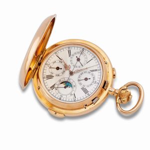 INVICTA - INVICTA OROLOGIO DA TASCA CRONOGRAFO RIPETIZIONE QUARTI CALENDARIO E FASI LUNARI