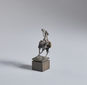 ARNOLDI NAG (n. 1928) : SENZA TITOLO (CAVALLO)  - Asta Asta 496 | GRAFICA MODERNA, FOTOGRAFIA E MULTIPLI D'AUTORE Online - Associazione Nazionale - Case d'Asta italiane
