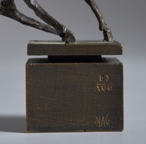 ARNOLDI NAG (n. 1928) : SENZA TITOLO (CAVALLO)  - Asta Asta 496 | GRAFICA MODERNA, FOTOGRAFIA E MULTIPLI D'AUTORE Online - Associazione Nazionale - Case d'Asta italiane