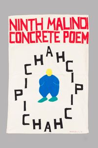 Emmet Williams - Ninth Malindi Concrete Poem
