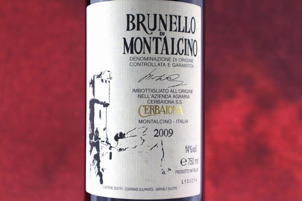 Brunello di Montalcino Cerbaiona 2009  - Asta Smartwine 2.0 | Christmas Edition - Associazione Nazionale - Case d'Asta italiane