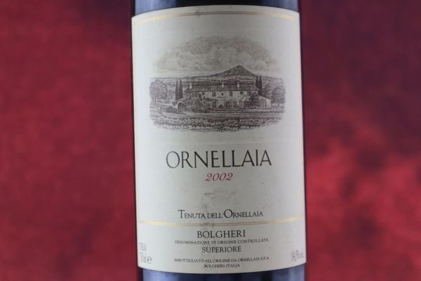 Ornellaia 2002  - Asta Smartwine 2.0 | Christmas Edition - Associazione Nazionale - Case d'Asta italiane