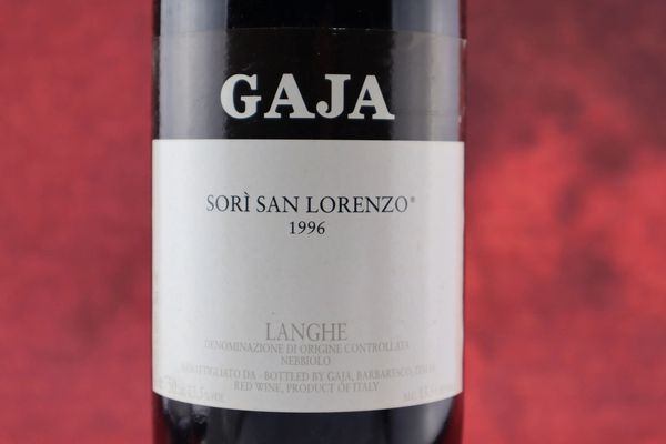 Sor&igrave; San Lorenzo Gaja 1996  - Asta Smartwine 2.0 | Christmas Edition - Associazione Nazionale - Case d'Asta italiane