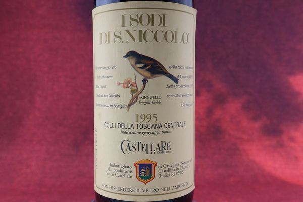 I Sodi di San Niccol� Castellare di Castellina 1995  - Asta Smartwine 2.0 | Christmas Edition - Associazione Nazionale - Case d'Asta italiane