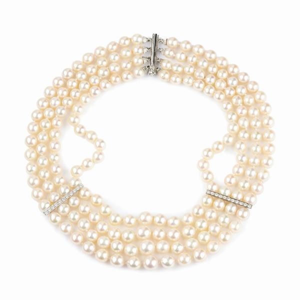 COLLANA DI PERLE  - Asta GIOIELLI - Associazione Nazionale - Case d'Asta italiane