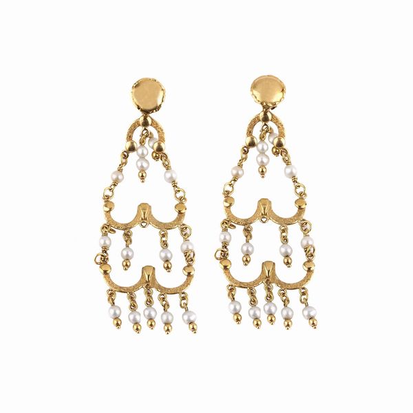 PAIO DI ORECCHINI PENDENTI  - Asta GIOIELLI - Associazione Nazionale - Case d'Asta italiane