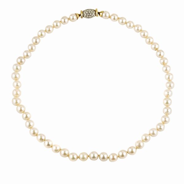 COLLANA DI PERLE  - Asta GIOIELLI - Associazione Nazionale - Case d'Asta italiane