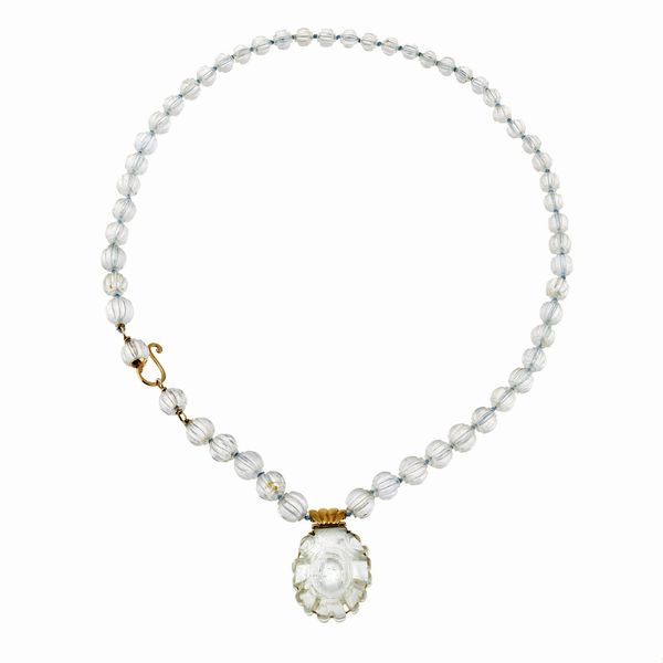 COLLANA CON ACQUAMARINE  - Asta GIOIELLI - Associazione Nazionale - Case d'Asta italiane