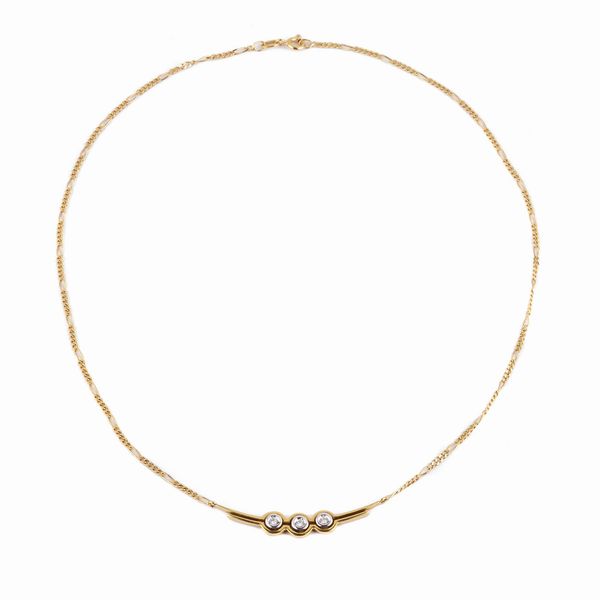 COLLANA CON DIAMANTI  - Asta GIOIELLI - Associazione Nazionale - Case d'Asta italiane