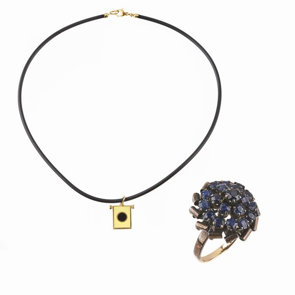 COLLANA CON ANELLO  - Asta GIOIELLI - Associazione Nazionale - Case d'Asta italiane