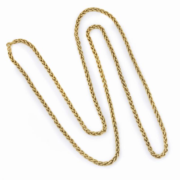 LUNGA COLLANA A CATENA  - Asta GIOIELLI - Associazione Nazionale - Case d'Asta italiane