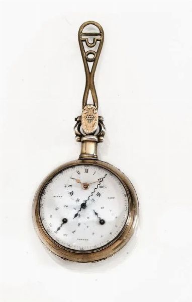 OROLOGIO DA TASCA CON CONTAPASSI, RALPH GOUT LONDON, n. 268, 1809 CIRCA, IN ARGENTO DORATO  - Asta VINTAGE: BORSE E ACCESSORI DI HERMES, LOUIS VUITTON E ALTRE GRANDI MAISON - Associazione Nazionale - Case d'Asta italiane