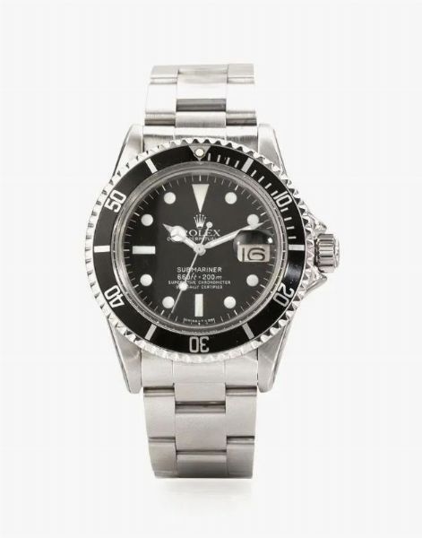 OROLOGIO DA POLSO ROLEX OYSTER PERPETUAL DATE SUBMARINER 660ft=200m, IN ACCIAIO, REF. 1680, SERIALE N. 5'789'179, CON GARANZIA SERVIZIO ROLEX INTERNAZIONALE 2011-2013  - Asta VINTAGE: BORSE E ACCESSORI DI HERMES, LOUIS VUITTON E ALTRE GRANDI MAISON - Associazione Nazionale - Case d'Asta italiane