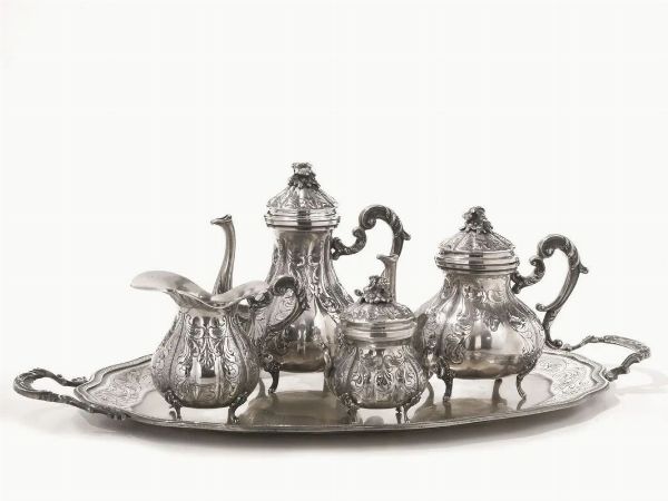 SERVITO DA T&Egrave; E CAFF&Egrave;, SEC. XX  - Asta VINTAGE: BORSE E ACCESSORI DI HERMES, LOUIS VUITTON E ALTRE GRANDI MAISON - Associazione Nazionale - Case d'Asta italiane