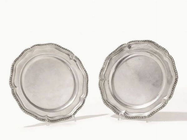 COPPIA DI PIATTINI, LONDRA, 1969  - Asta VINTAGE: BORSE E ACCESSORI DI HERMES, LOUIS VUITTON E ALTRE GRANDI MAISON - Associazione Nazionale - Case d'Asta italiane