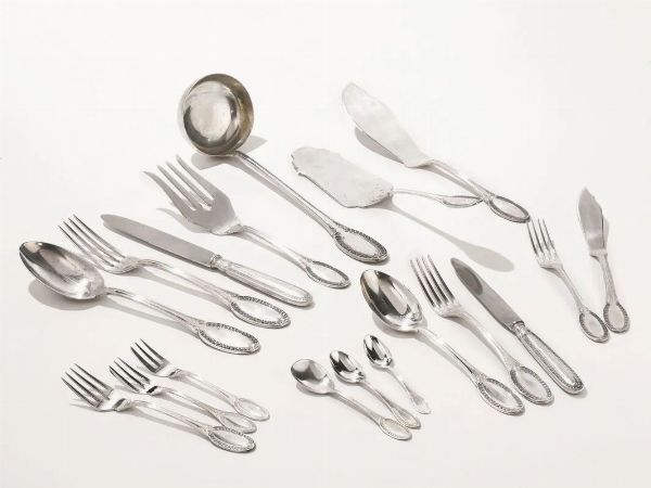 SERVITO DI POSATE, SEC. XX  - Asta VINTAGE: BORSE E ACCESSORI DI HERMES, LOUIS VUITTON E ALTRE GRANDI MAISON - Associazione Nazionale - Case d'Asta italiane