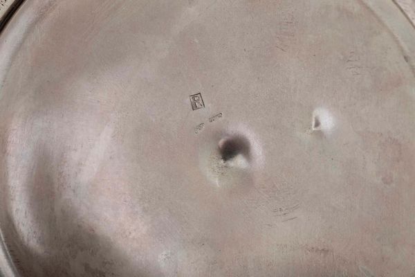 Coppia di candelieri. Argenteria italiana del XX secolo. Argentiere Castaudi & Gautero, Vercelli  - Asta Argenti e Icone - Associazione Nazionale - Case d'Asta italiane