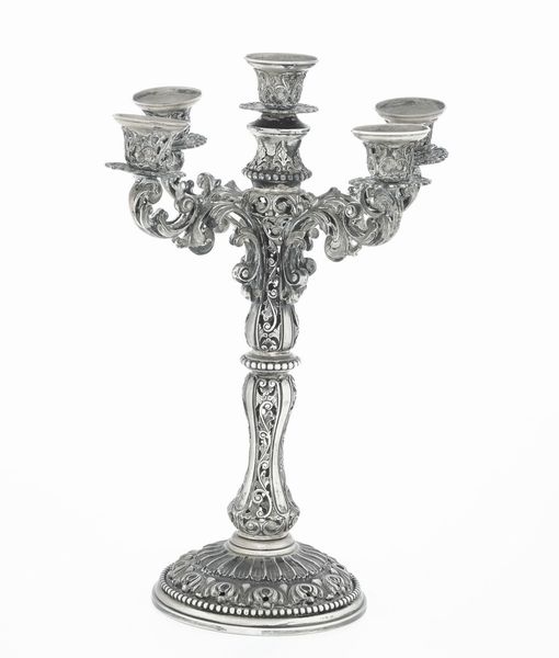 Candelabro. Argenteria italiana della prima met del XX secolo, argentiere Cesa, Alessandria  - Asta Argenti e Icone - Associazione Nazionale - Case d'Asta italiane