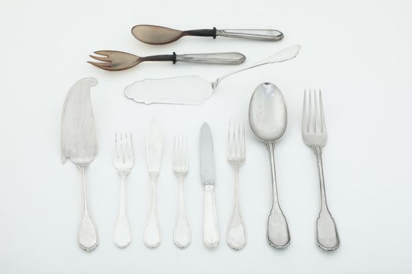 Servizio di posate. Argenteria veneta del XX secolo, argentiere Rino Greggio, Padova  - Asta Argenti e Icone - Associazione Nazionale - Case d'Asta italiane