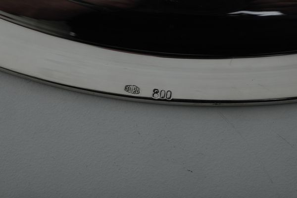 Due piatti. Argenteria italiana del XX secolo, argentieri differenti  - Asta Argenti e Icone - Associazione Nazionale - Case d'Asta italiane