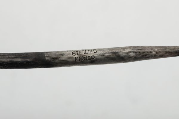 Gruppo di elementi floreali in argento (Tiffany Mexico e Janna Mexico) <BR>  - Asta Argenti e Icone - Associazione Nazionale - Case d'Asta italiane