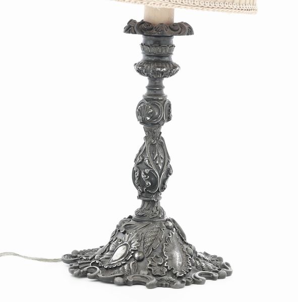 Candeliere. Argenteria italiana della prima met� del XX secolo  - Asta Argenti e Icone - Associazione Nazionale - Case d'Asta italiane