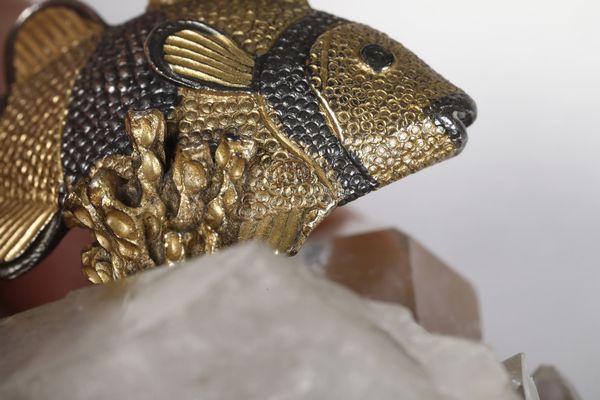 Quattro segnaposto animalier. Argenteria italiana del XX secolo (apparentemente privi di punzonatura)  - Asta Argenti e Icone - Associazione Nazionale - Case d'Asta italiane