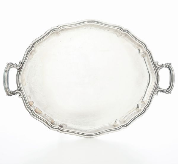 Vassoio. Argenteria italiana del XX secolo, argentiere Castaudi & Gautero, Vercelli  - Asta Argenti e Icone - Associazione Nazionale - Case d'Asta italiane