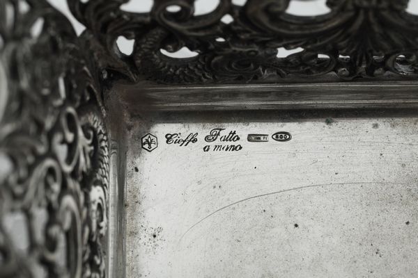 Cestino. Argenteria fiorentina del XX-XXI secolo  - Asta Argenti e Icone - Associazione Nazionale - Case d'Asta italiane