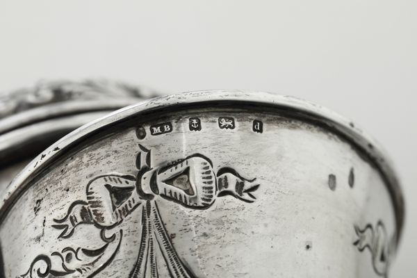 Bollitore. Birmingham, 1903. Argentiere MB entro rettangolo (non identificato)  - Asta Argenti e Icone - Associazione Nazionale - Case d'Asta italiane