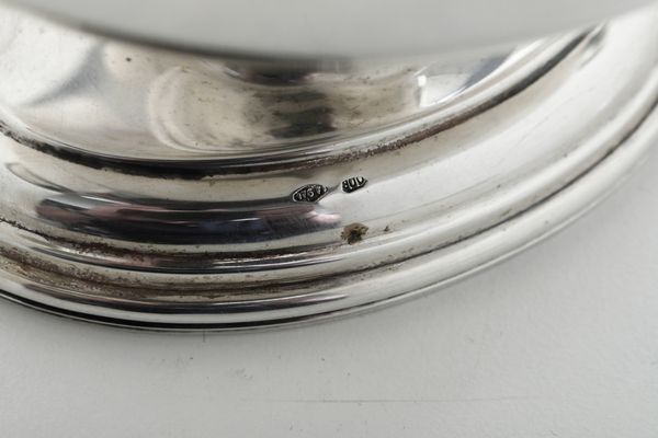 Coppia di salsiere. Argenteria italiana del XX secolo, argentiere Pampaloni, Firenze  - Asta Argenti e Icone - Associazione Nazionale - Case d'Asta italiane