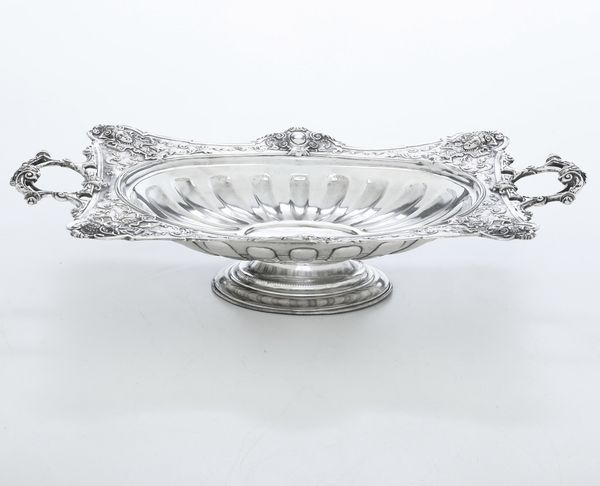 Cestino. Argenteria italiana del XX secolo, apparentemente privo di punzonatura  - Asta Argenti e Icone - Associazione Nazionale - Case d'Asta italiane