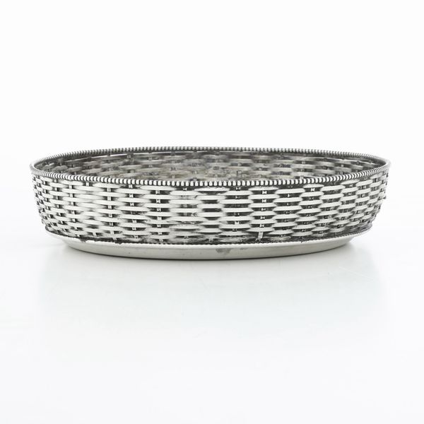 Cestino centrotavola. Argenteria italiana del XX secolo, argentiere Cesa, Alessandria  - Asta Argenti e Icone - Associazione Nazionale - Case d'Asta italiane