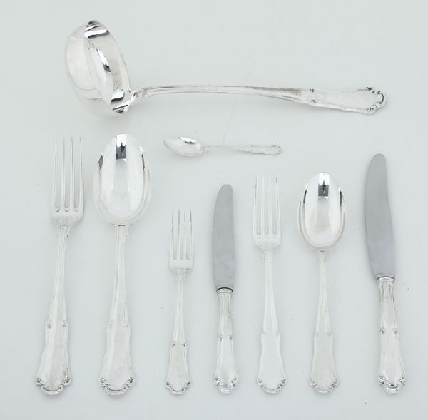 Servizio di posate. Argenteria veneta del XX secolo, argentiere Rino Greggio, Padova  - Asta Argenti e Icone - Associazione Nazionale - Case d'Asta italiane