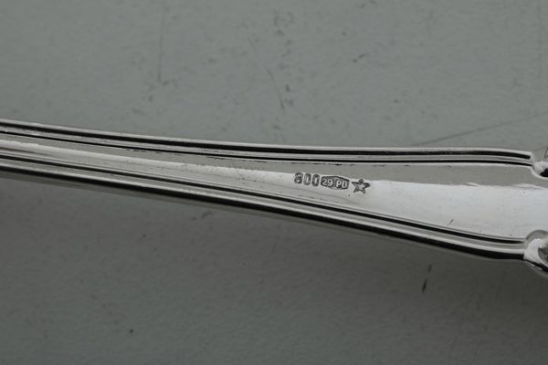 Servizio di posate. Argenteria veneta del XX secolo, argentiere Rino Greggio, Padova  - Asta Argenti e Icone - Associazione Nazionale - Case d'Asta italiane