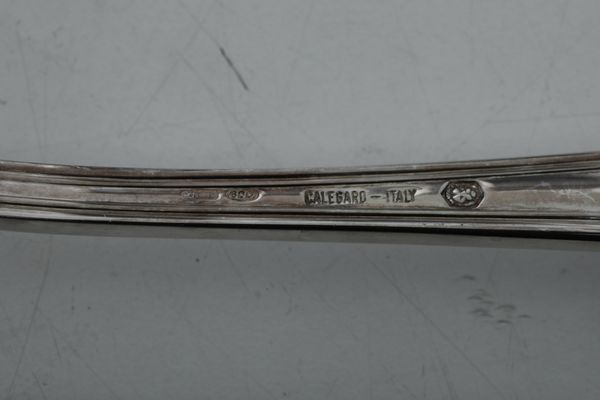 Servizio di posate. Argenteria italiana del XX secolo, argentiere Manlio Bragagnolo, Padova  - Asta Argenti e Icone - Associazione Nazionale - Case d'Asta italiane