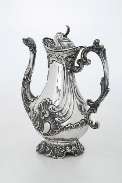 Caffettiera. Argenteria italiana della prima met XX secolo  - Asta Argenti e Icone - Associazione Nazionale - Case d'Asta italiane