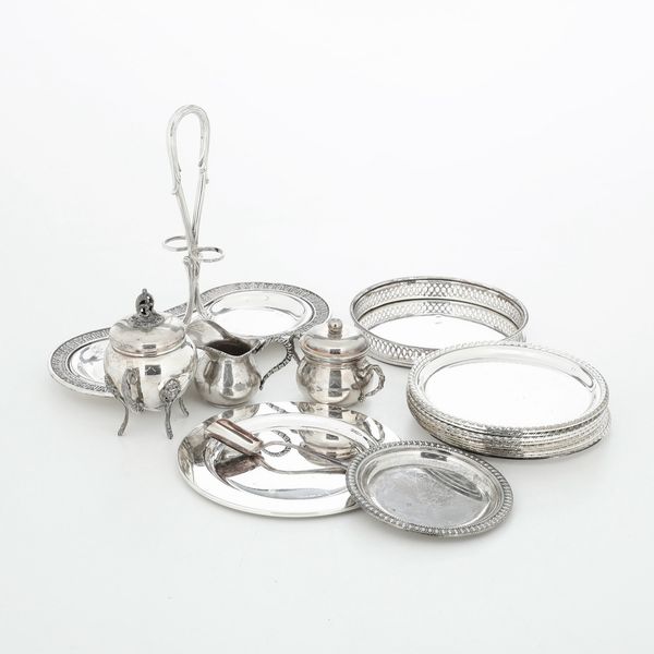 Lotto di argenti. Argenteria italiana del XX secolo, vari argentieri  - Asta Argenti e Icone - Associazione Nazionale - Case d'Asta italiane