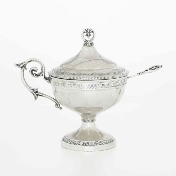 Zuccheriera. Argenteria toscana del XX secolo, argentiere Bruno Bausi, Firenze  - Asta Argenti e Icone - Associazione Nazionale - Case d'Asta italiane