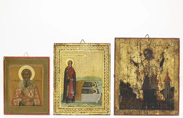 Lotto di tre icone. Russia XIX-XX secolo  - Asta Argenti e Icone - Associazione Nazionale - Case d'Asta italiane